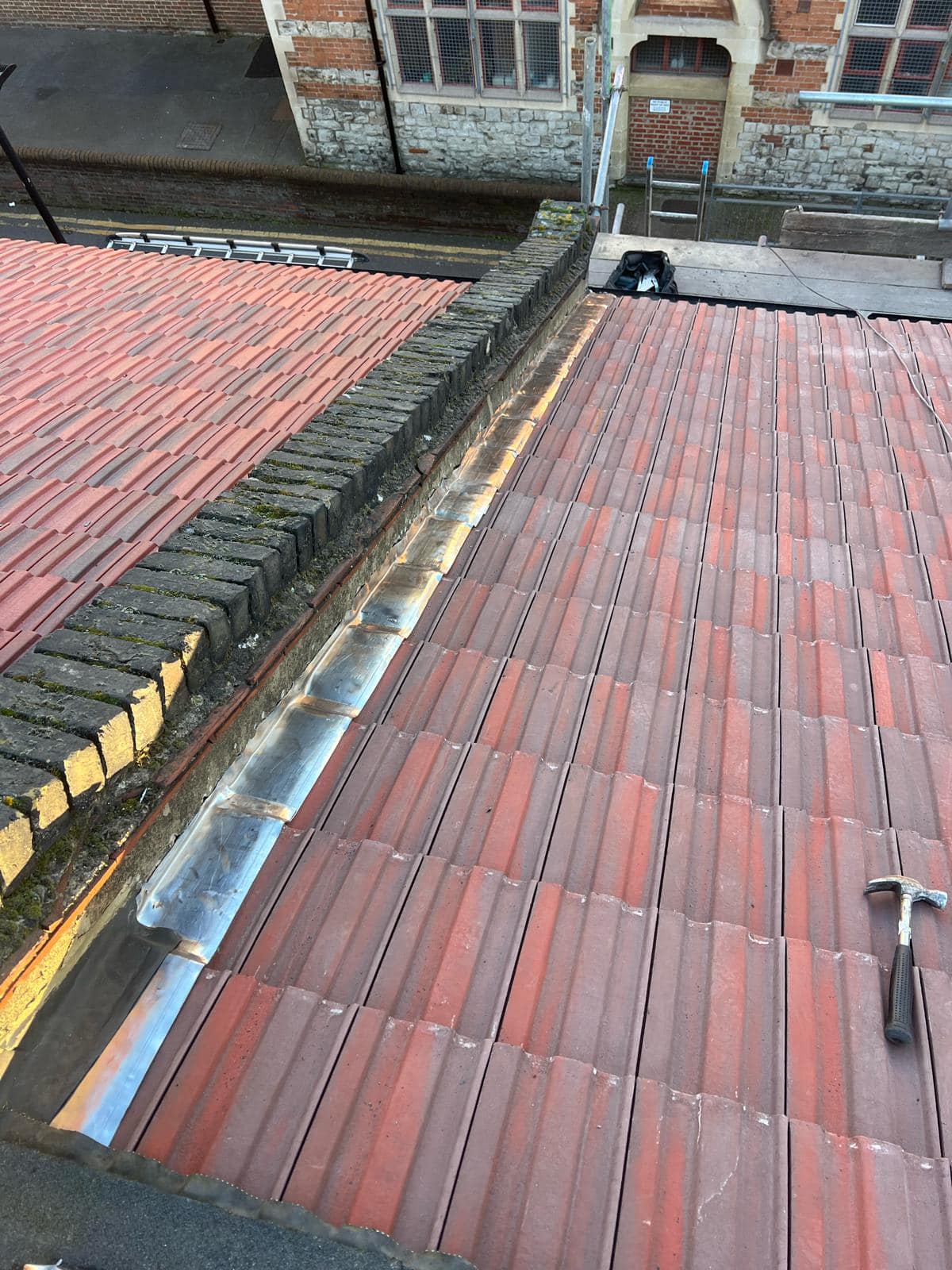 Storm damage repair in Battersea
