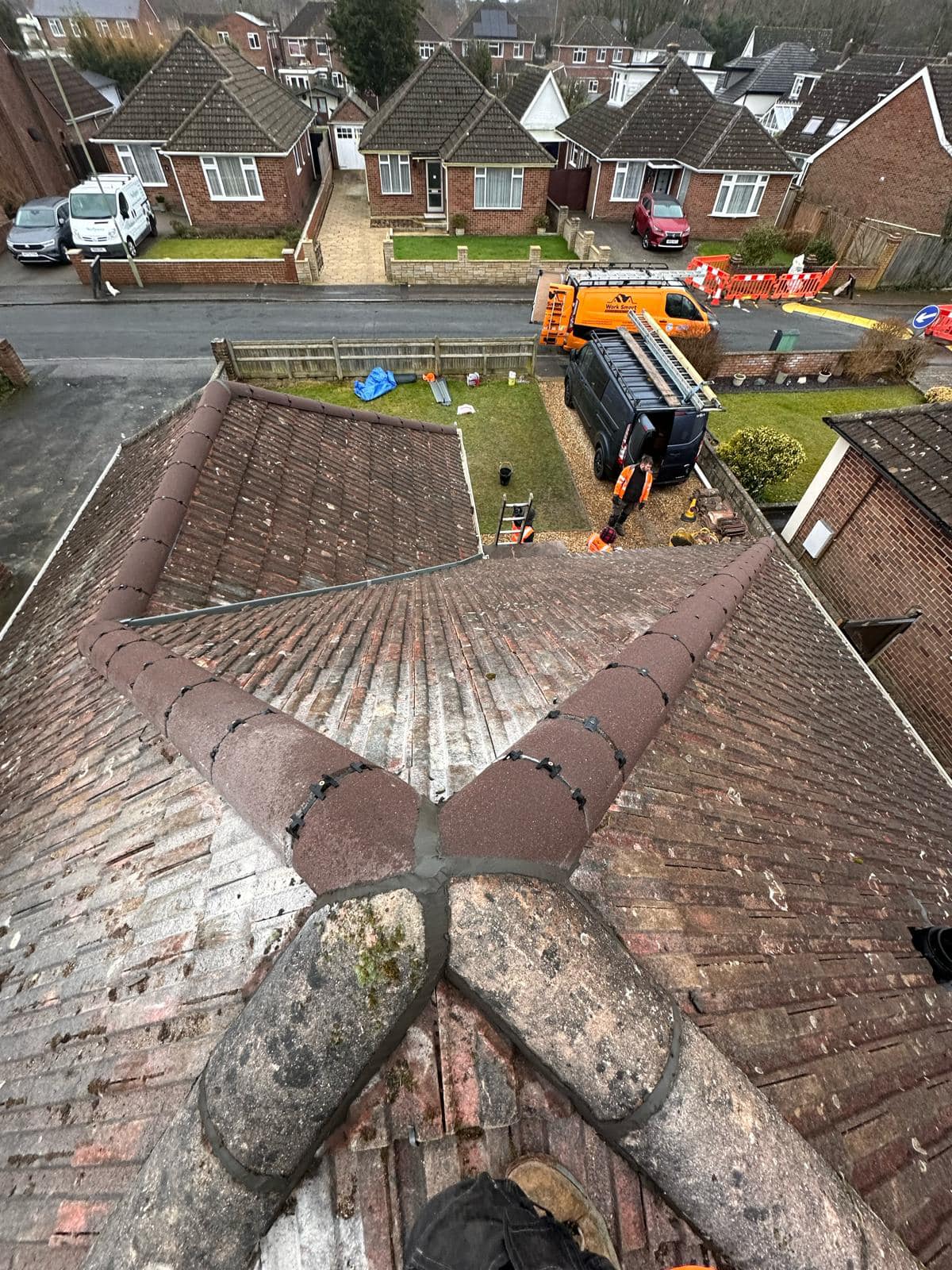 Storm damage repair in Battersea