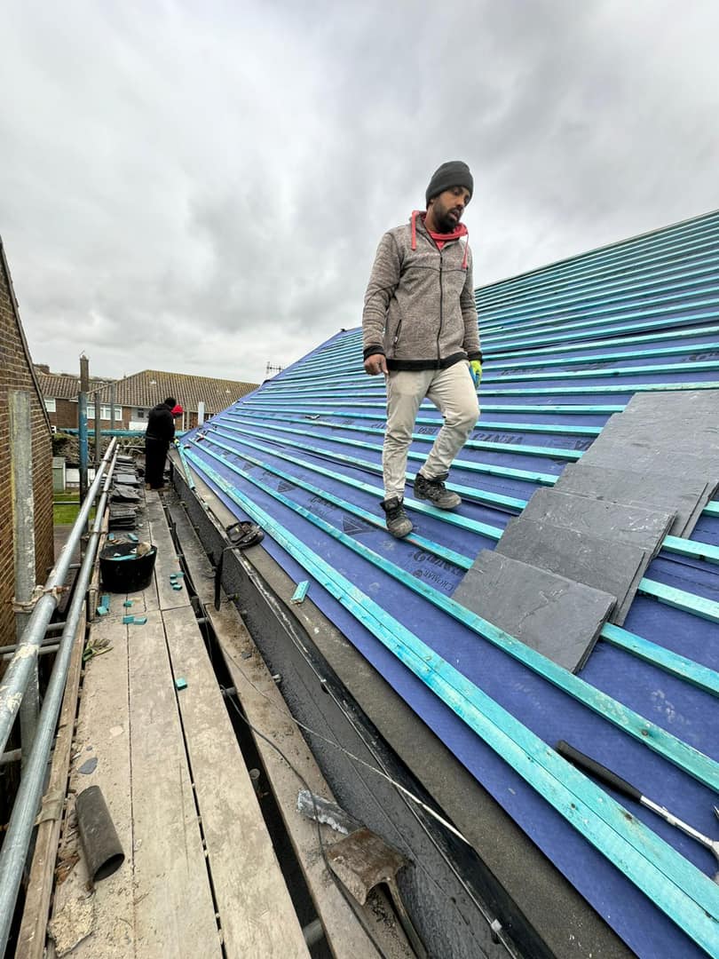 Zinc roofing in Shoreditch