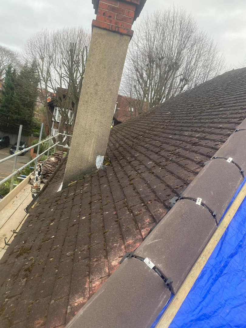 Chimney repointing in Islington