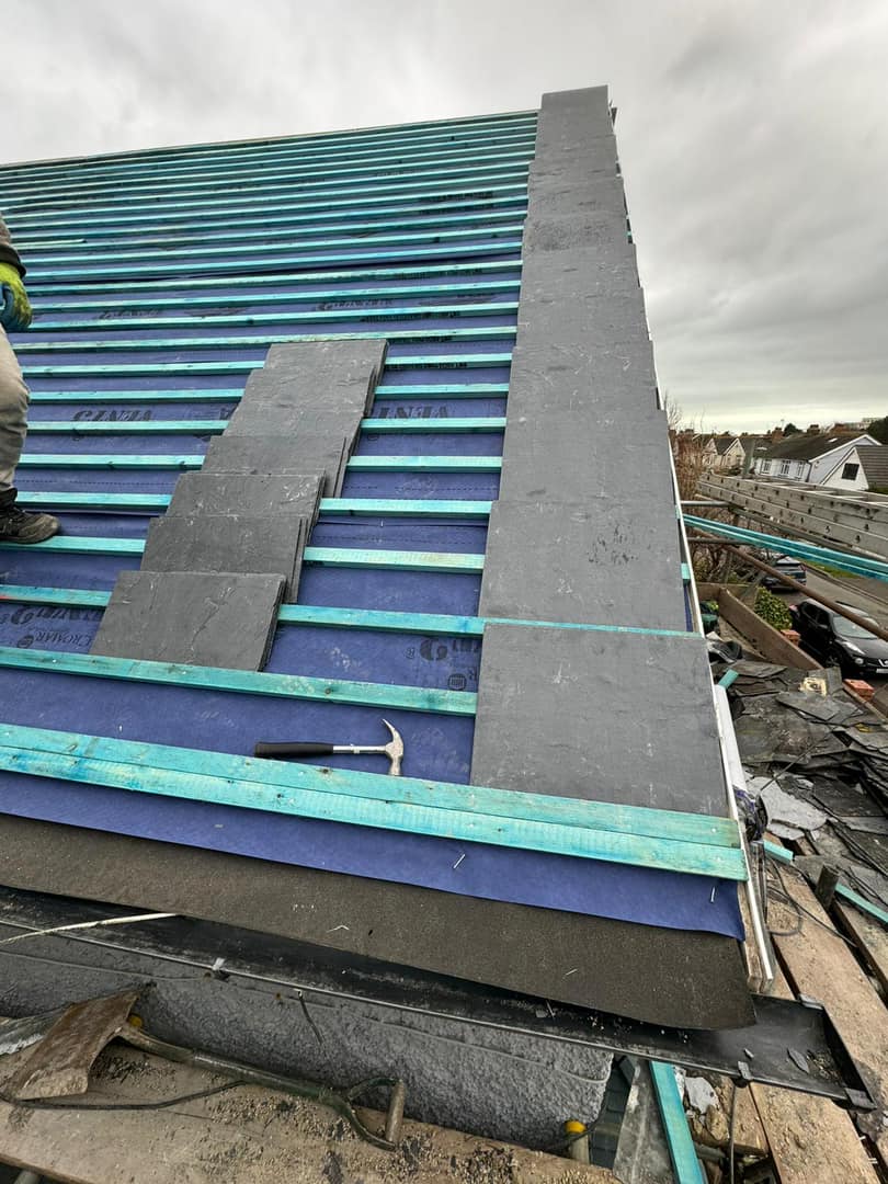 Roof repair completed in Bermondsey, South London