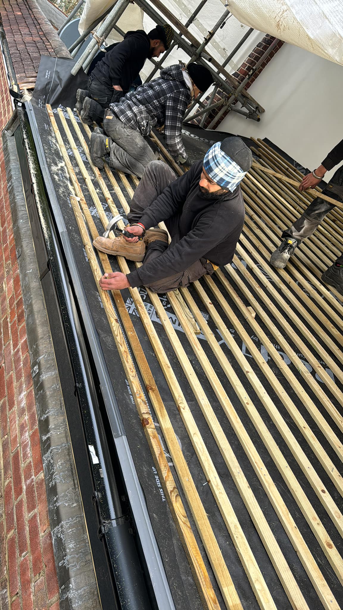 Roof repair completed in Bermondsey, South London