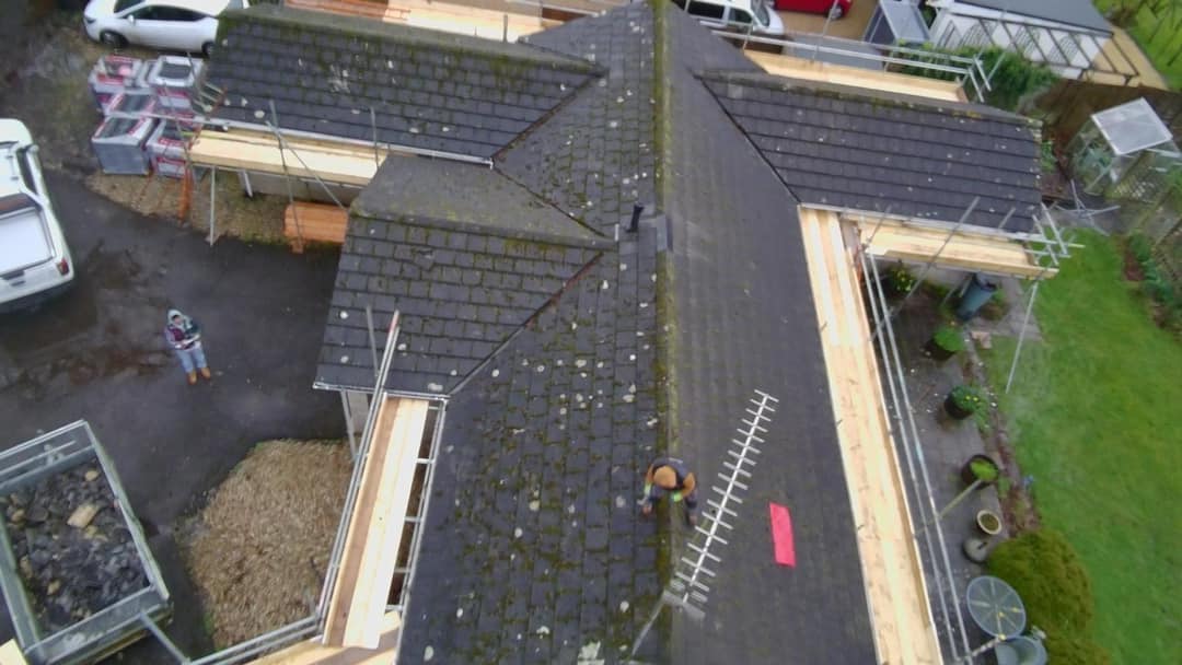 Slate roof restoration in Greenwich