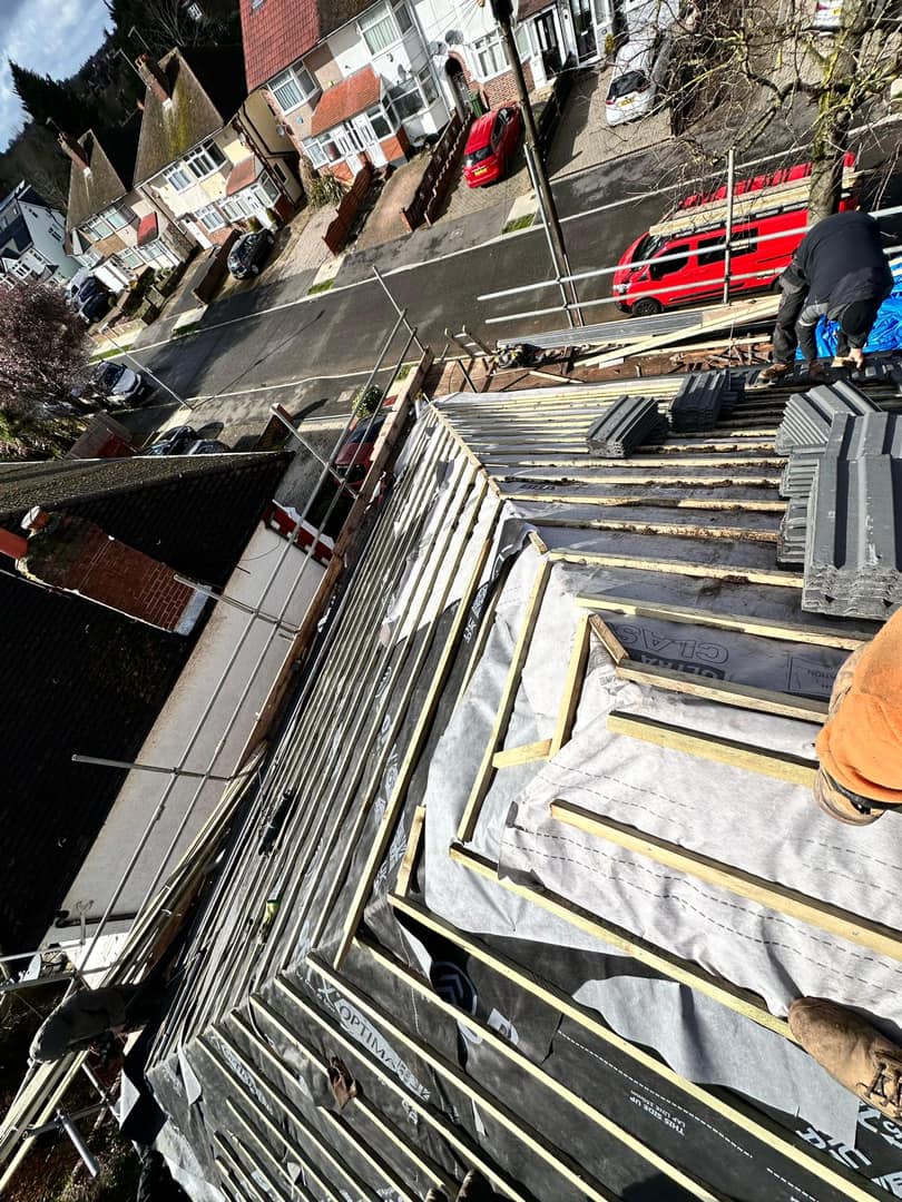 Roof repair completed in Bermondsey, South London