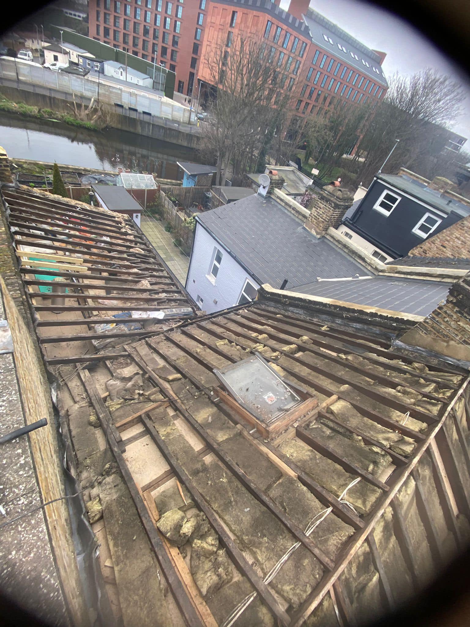 EPDM rubber roof in Stratford