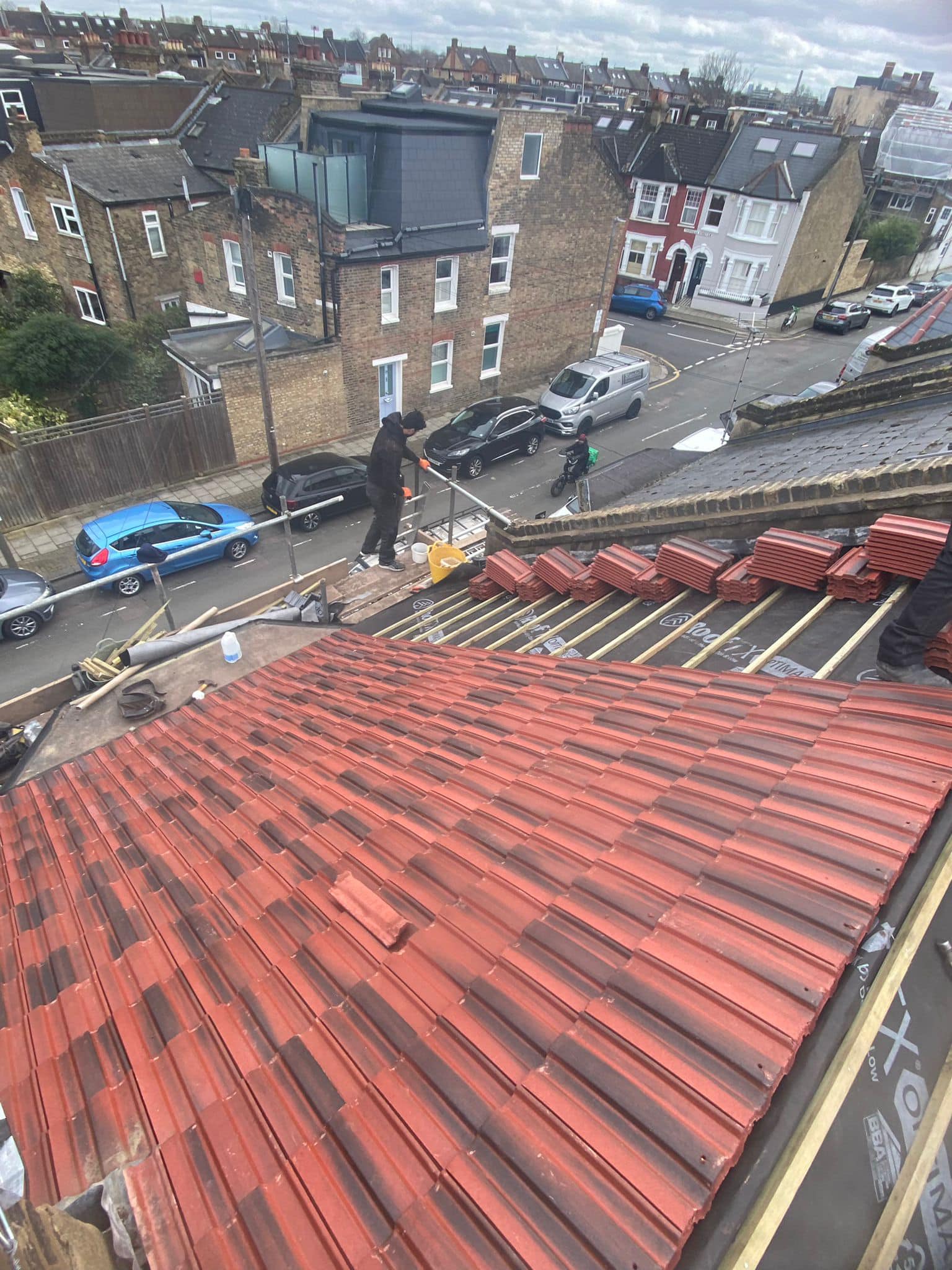 Chimney repointing in Islington