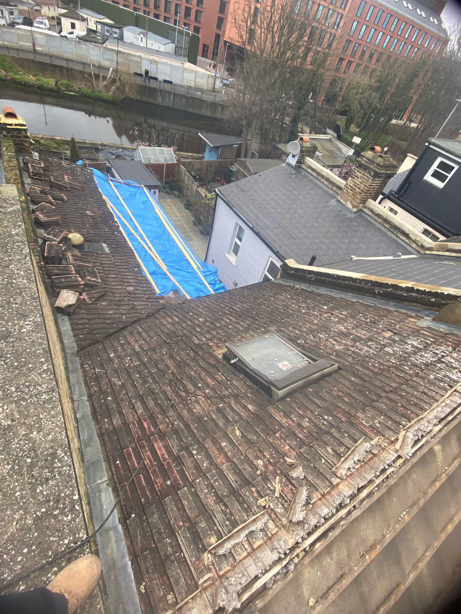 Roof waterproofing in Clapham