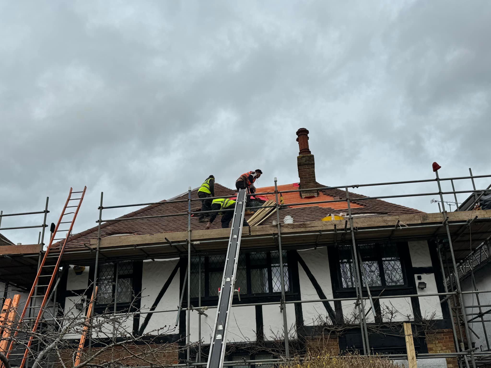 Roof survey in Kensington