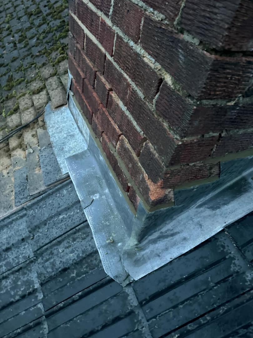 Lead flashing in Westminster