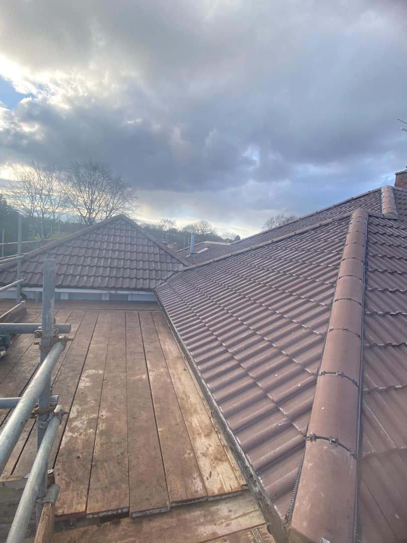 Slate roof restoration in Greenwich