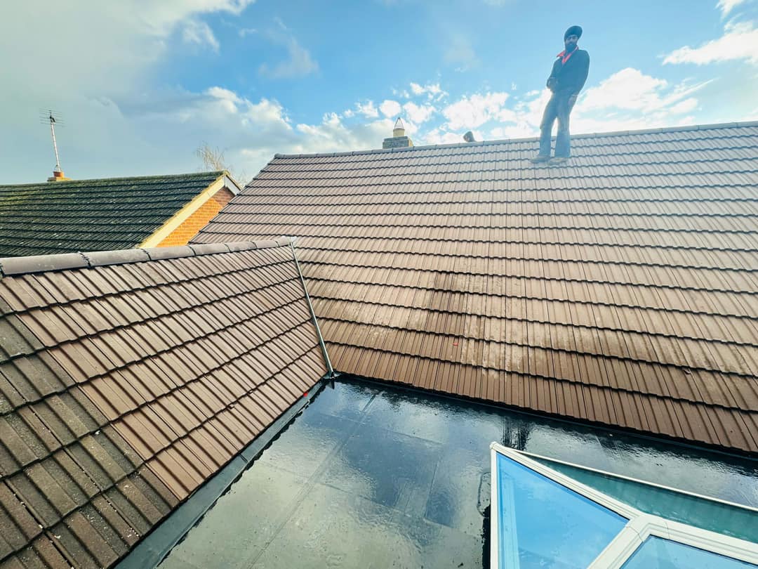 GRP fibreglass roof in Peckham