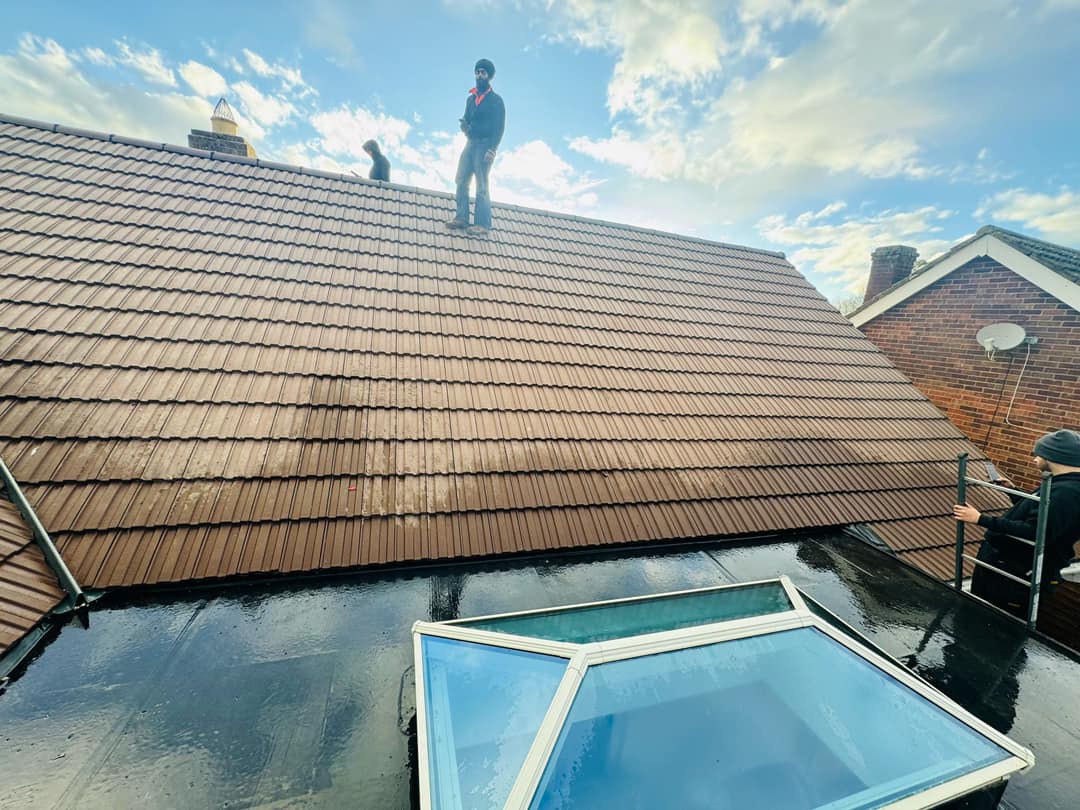 Slate roof restoration in Greenwich