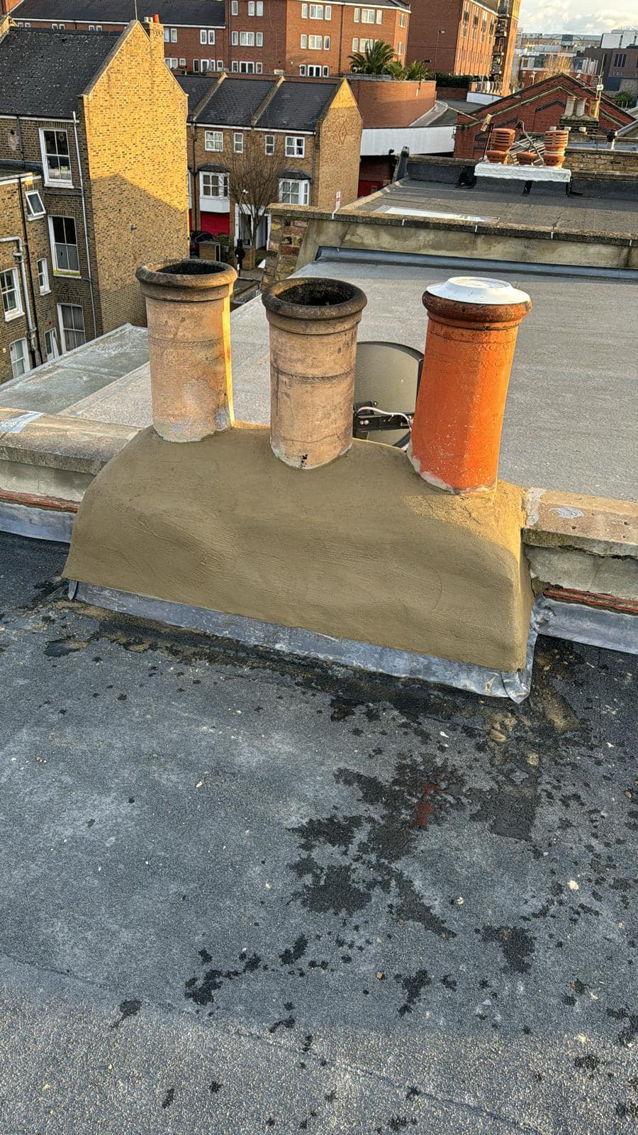 Gutter installation in Chelsea