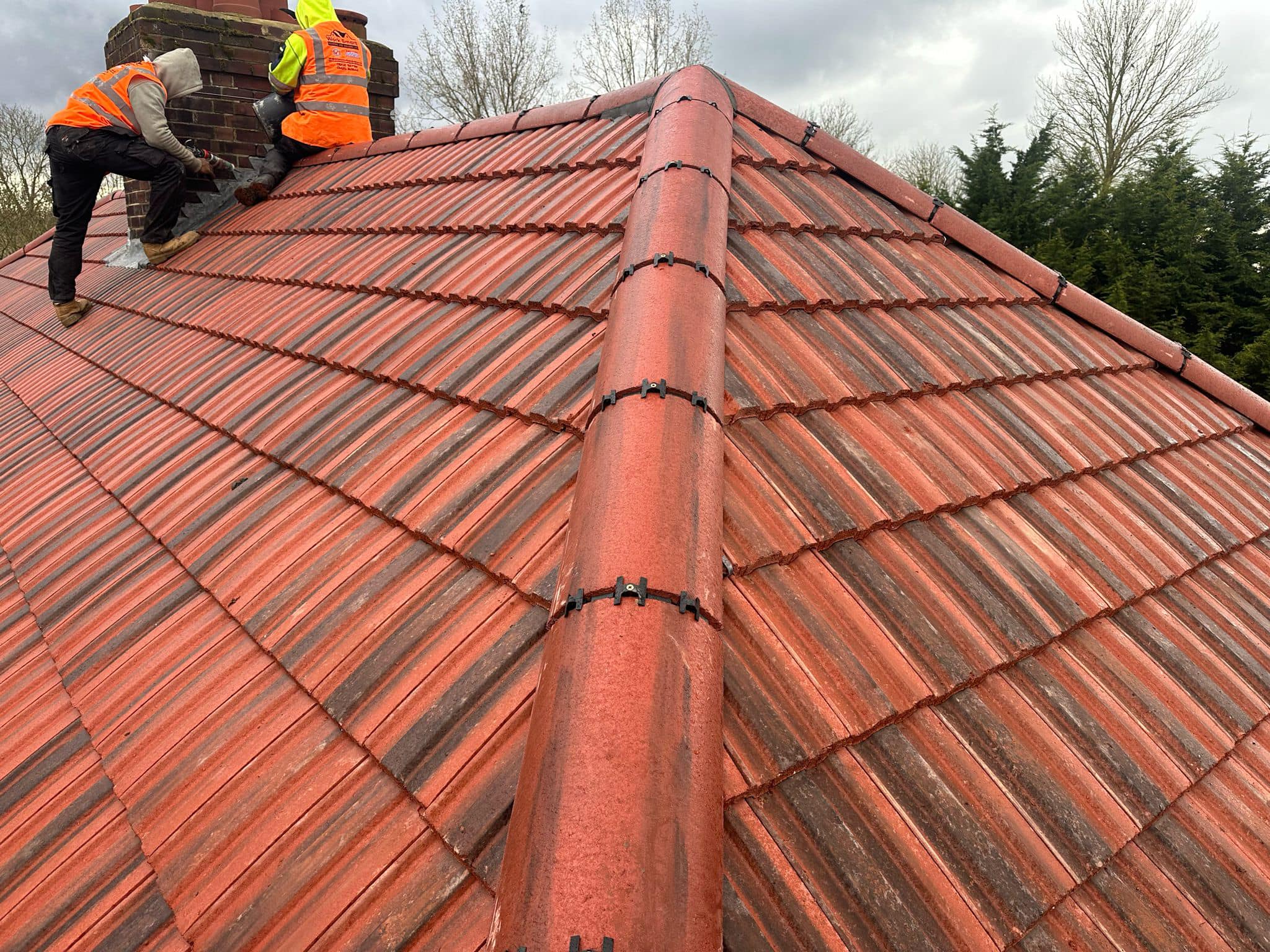 Commercial roof restoration in Canary Wharf