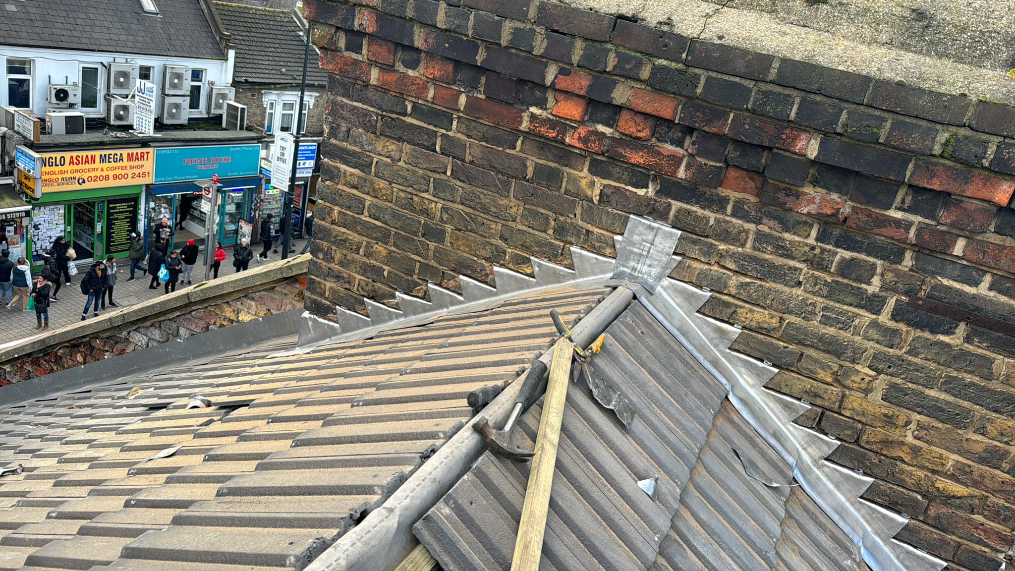 Roof repair completed in Bermondsey, South London