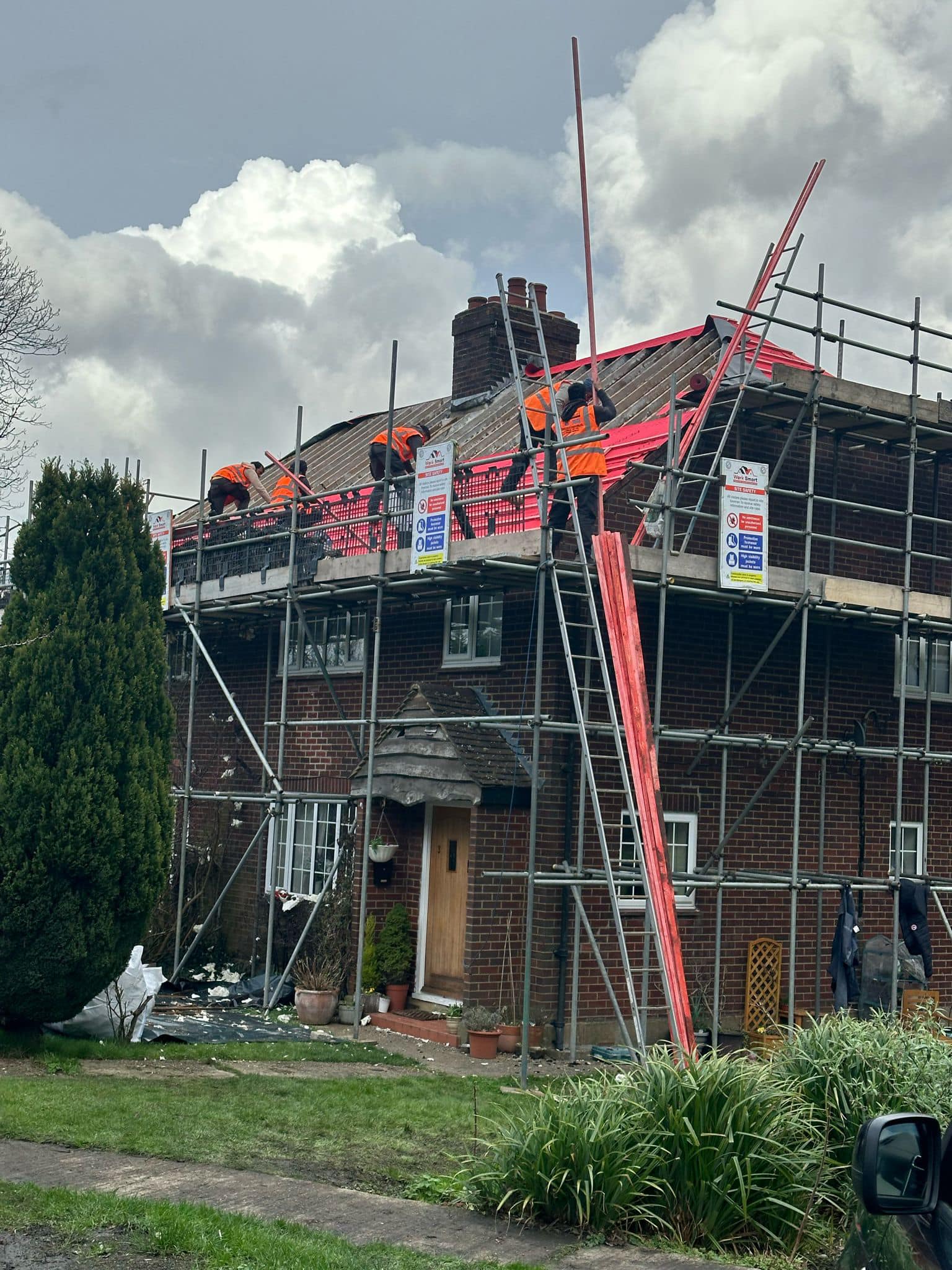 Roof repair completed in Bermondsey, South London