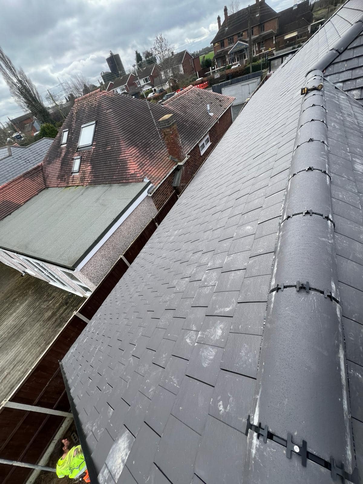 Flat roof replacement in Croydon