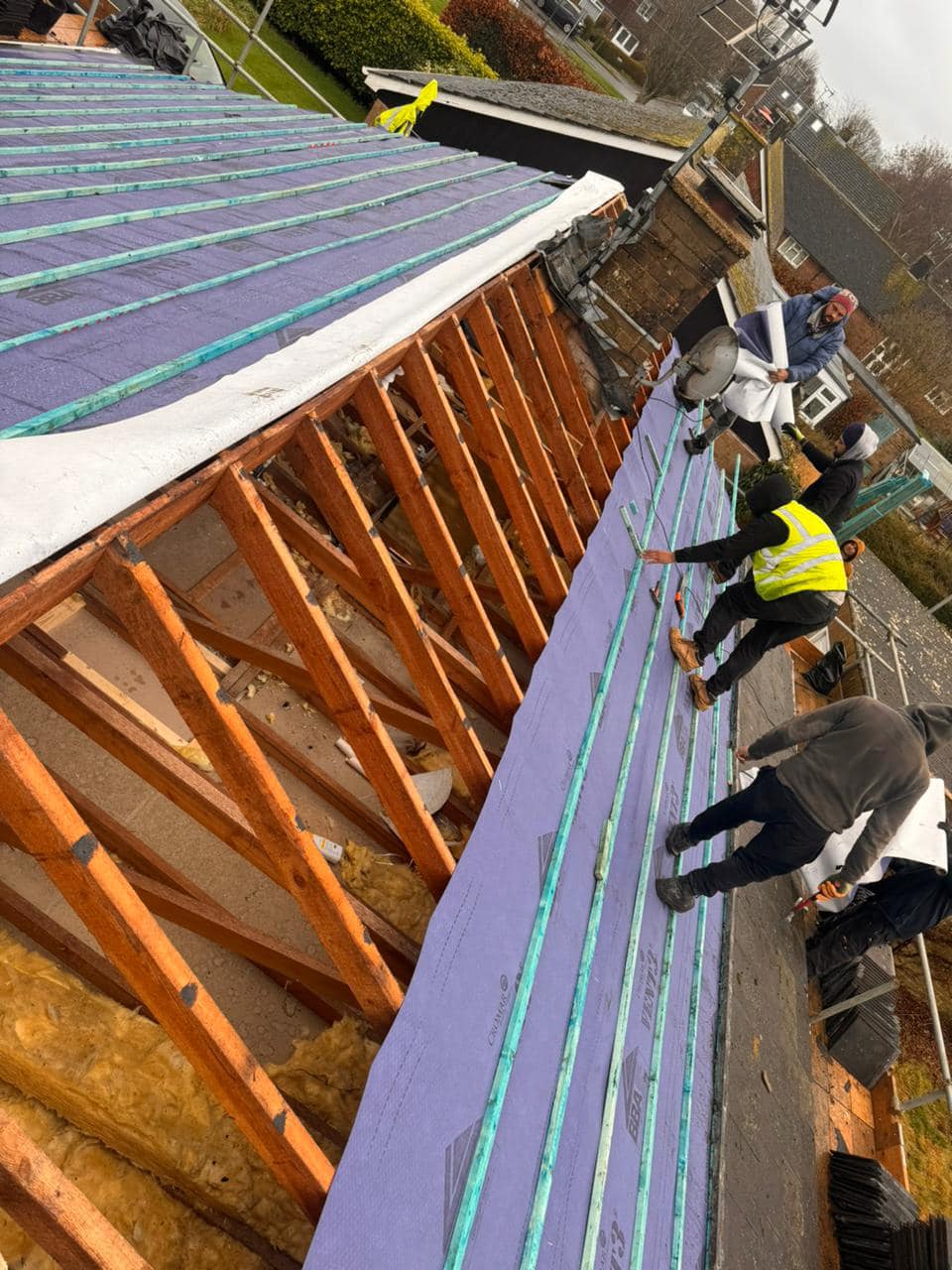 Flat roof replacement in Croydon