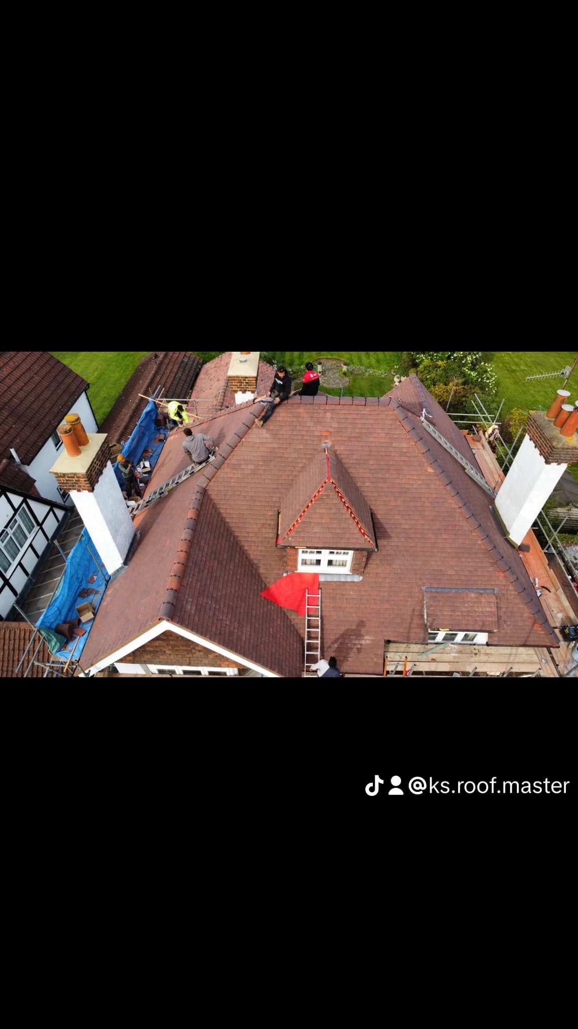 GRP fibreglass roof in Peckham