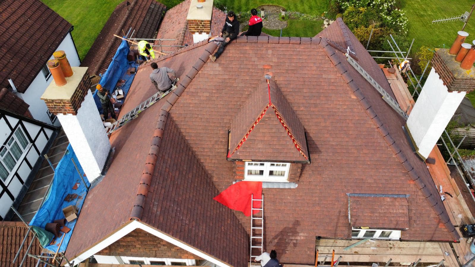 Flat roof replacement in Croydon