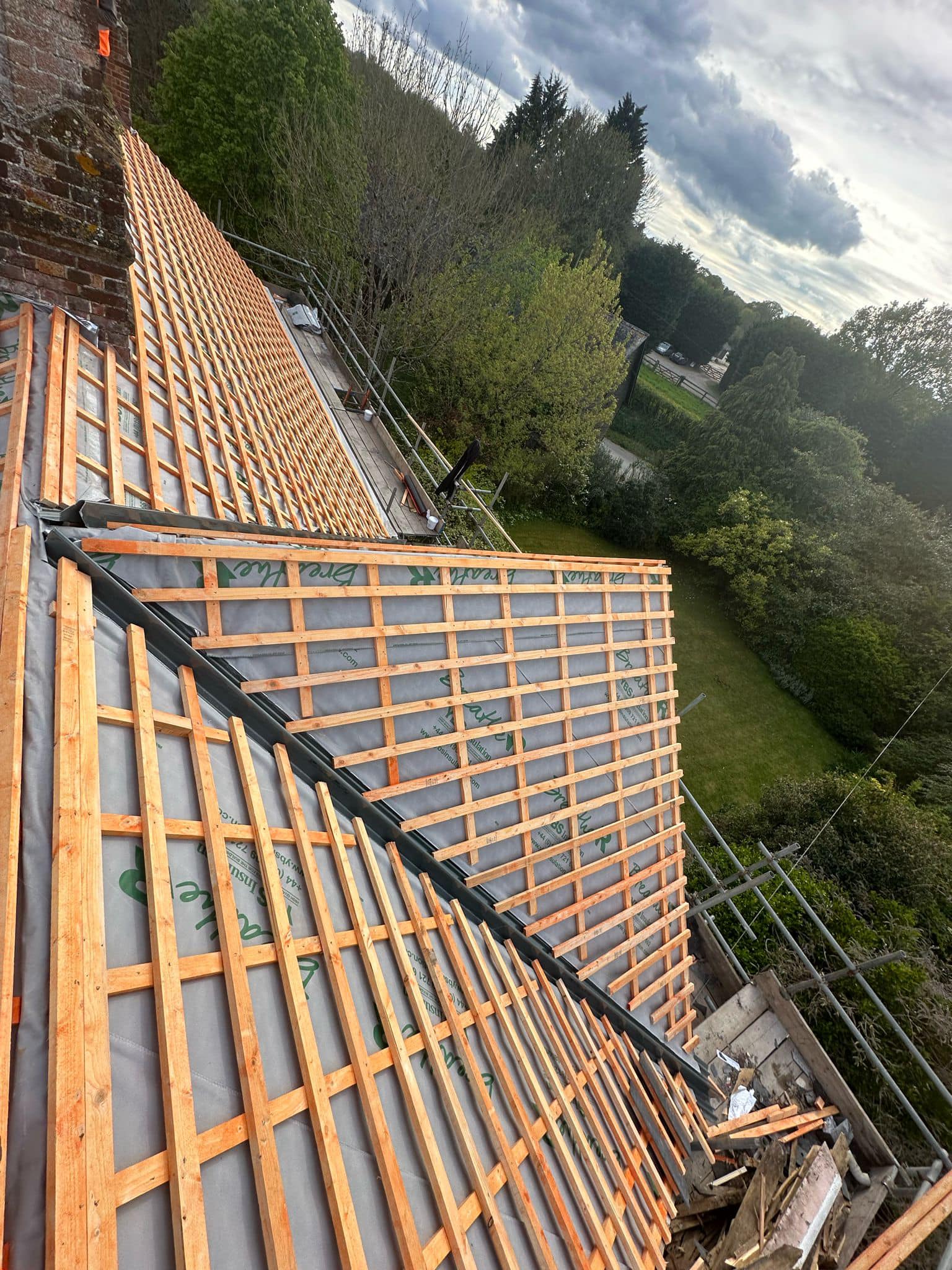 EPDM rubber roof in Stratford