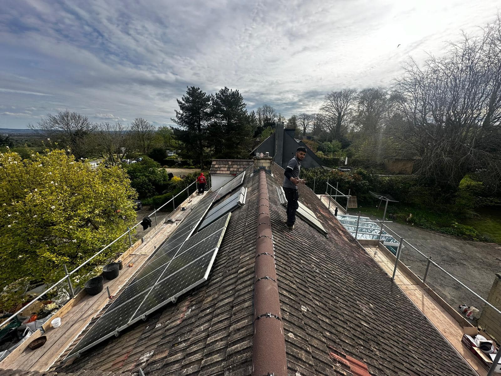Storm damage repair in Battersea