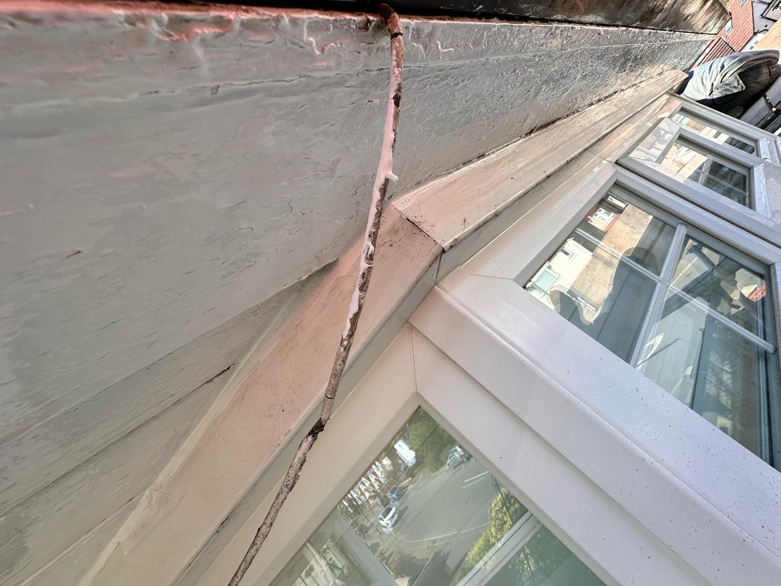 Professional roofers working on a property in London - KS Roof Master