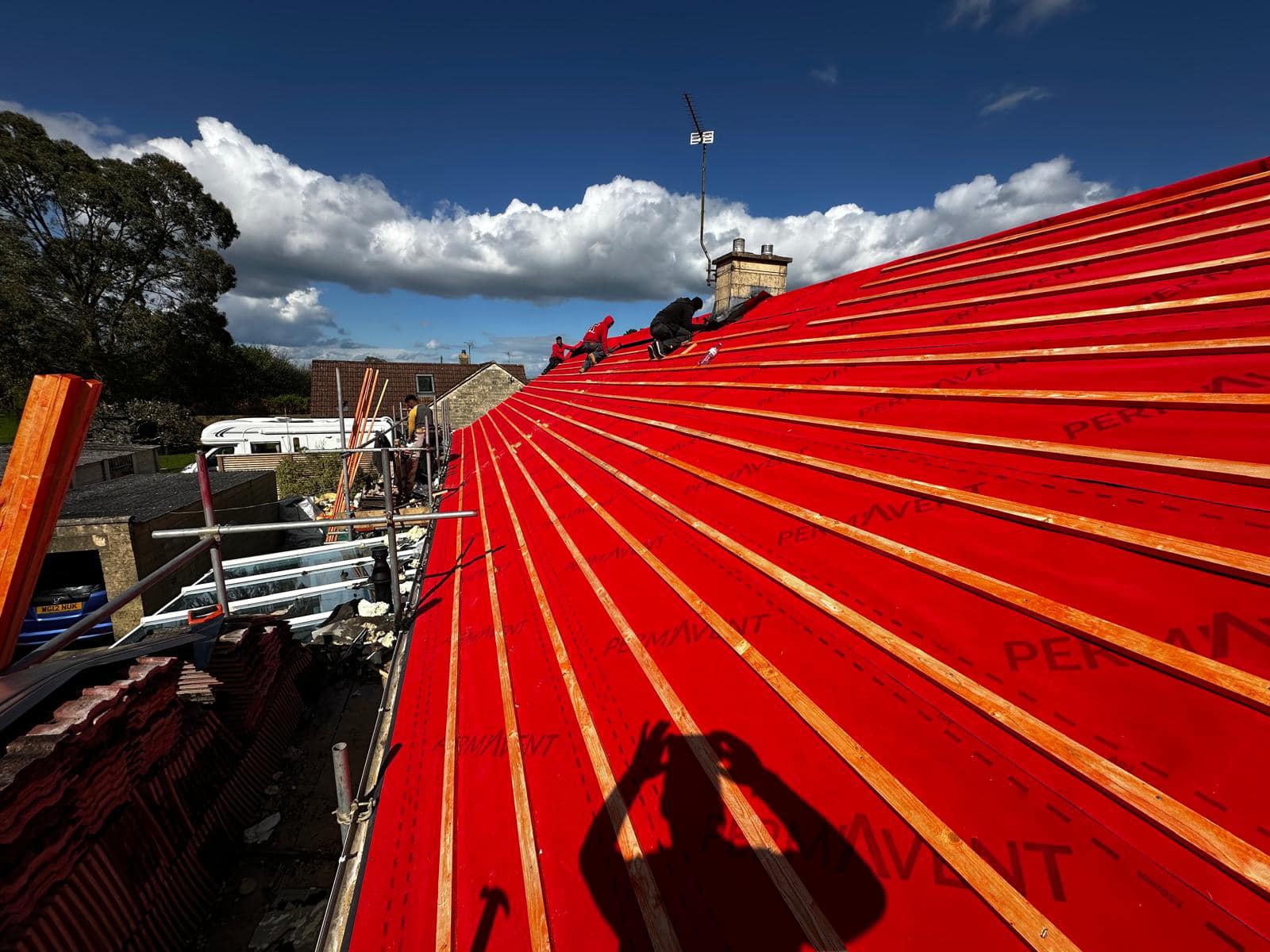 Commercial roof restoration in Canary Wharf