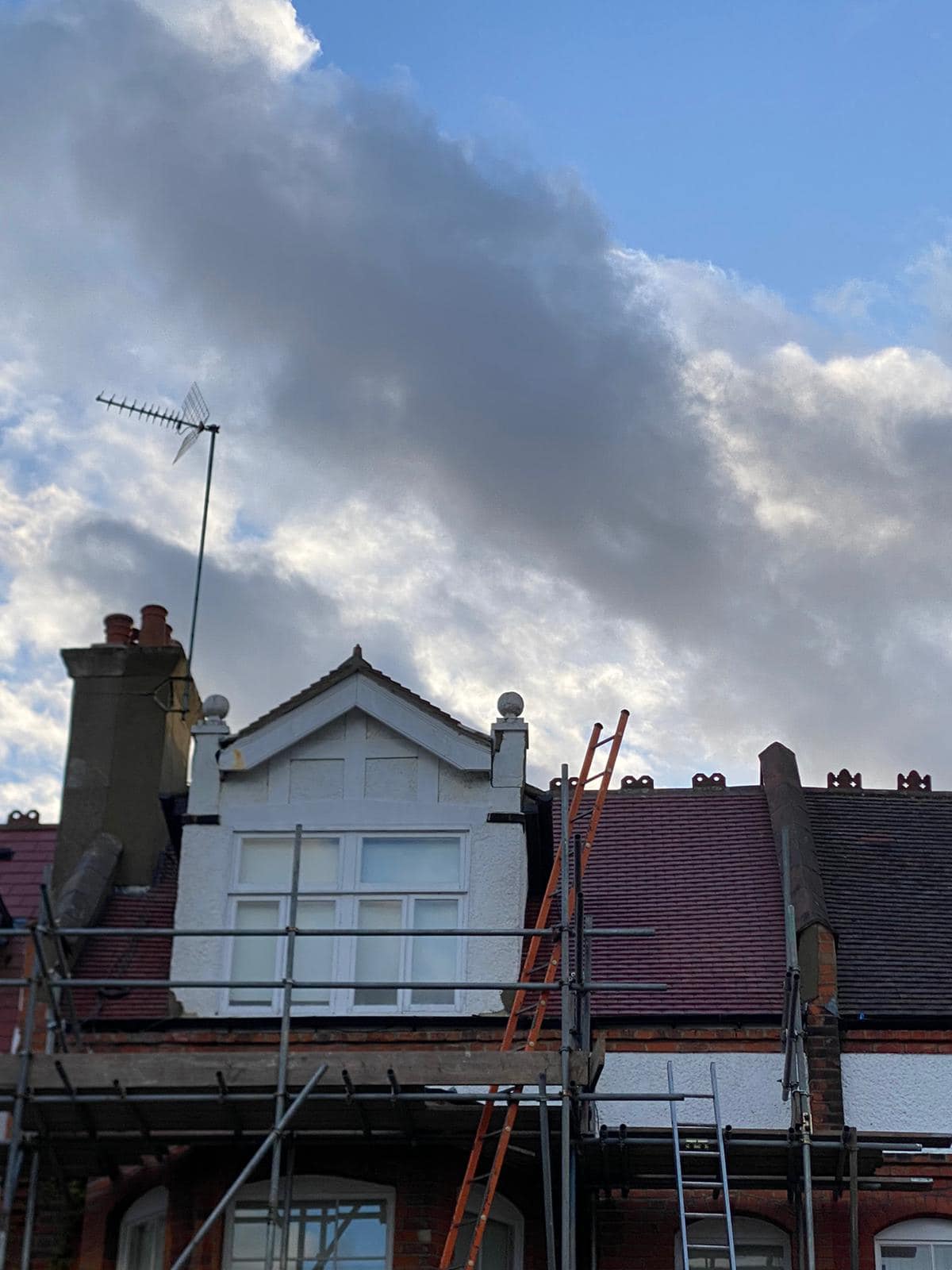 Slate roof restoration in Greenwich