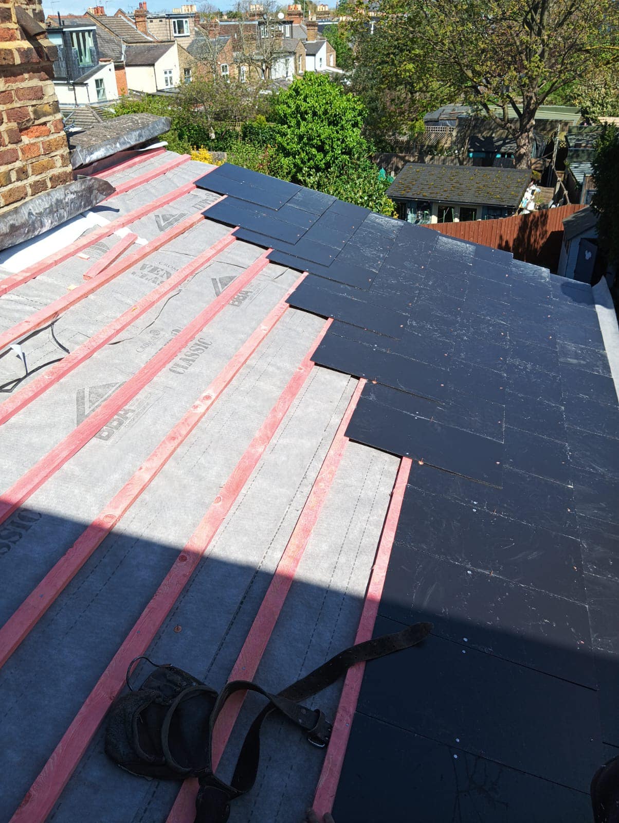 Roof survey in Kensington