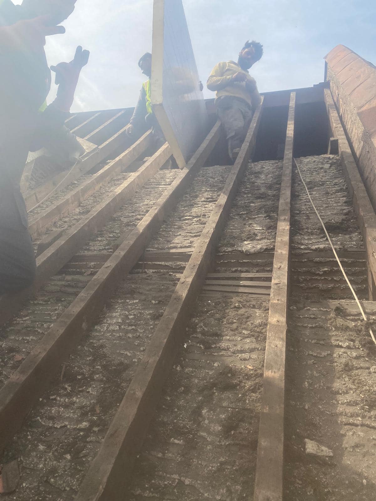 Commercial roof restoration in Canary Wharf