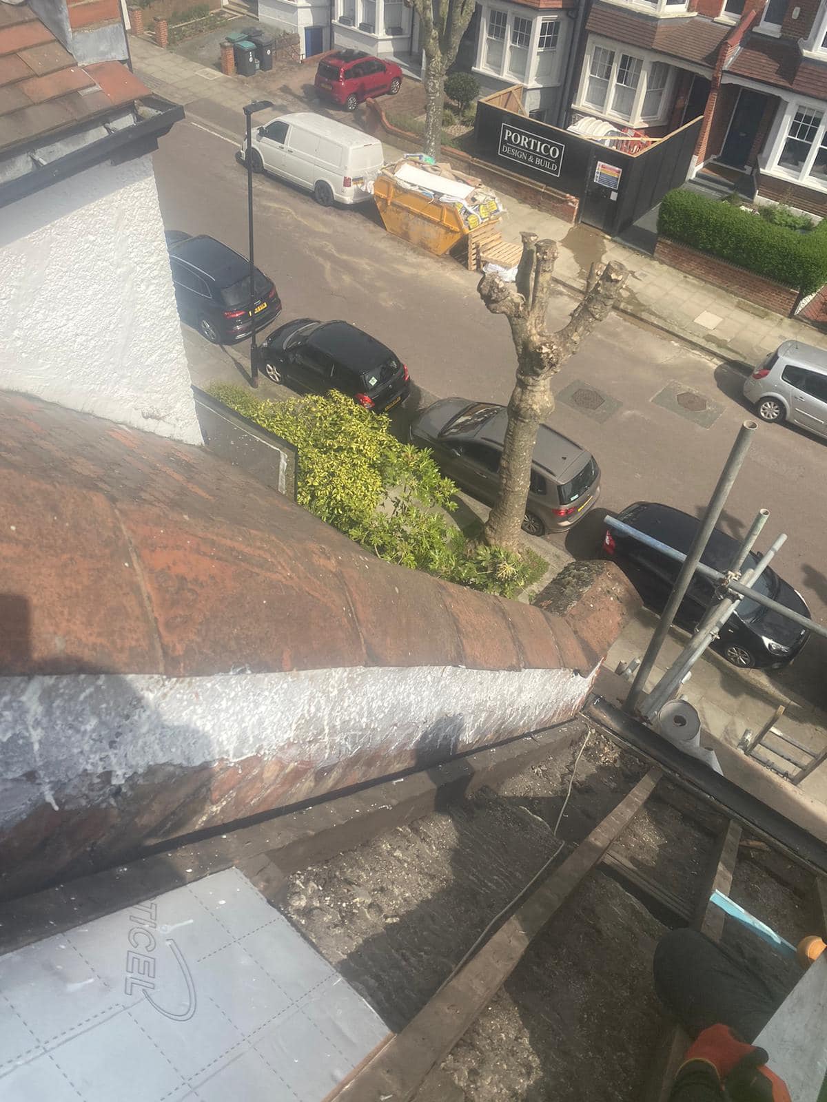 EPDM rubber roof in Stratford