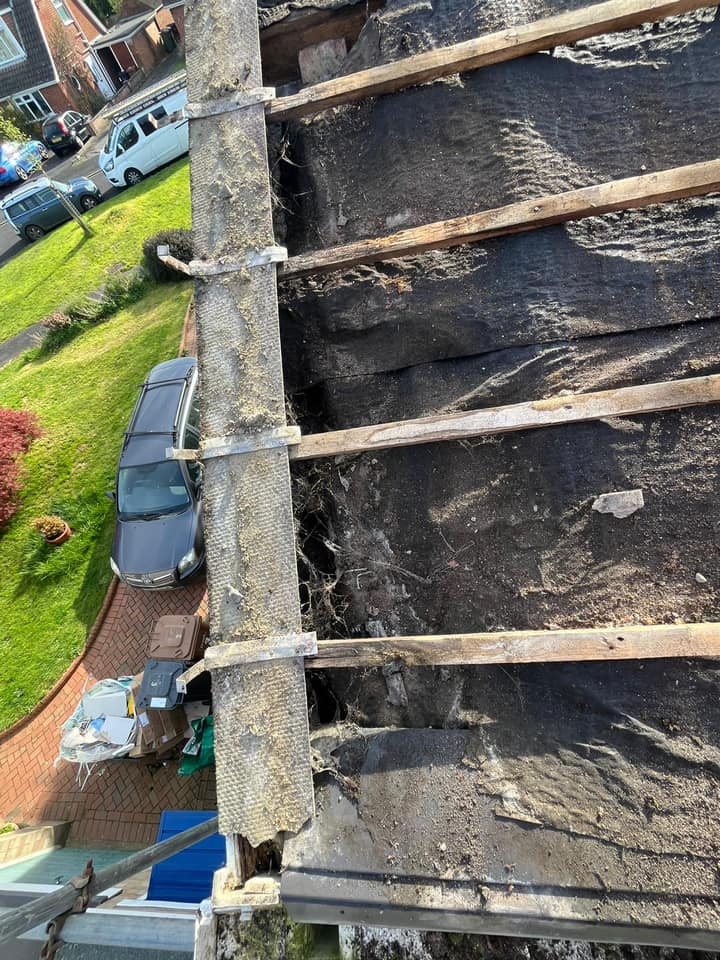 Storm damage repair in Battersea