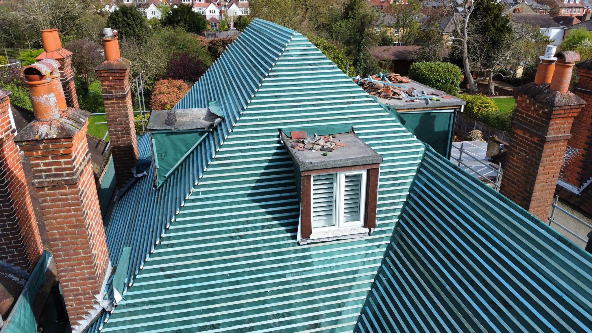 Flat roof replacement in Croydon