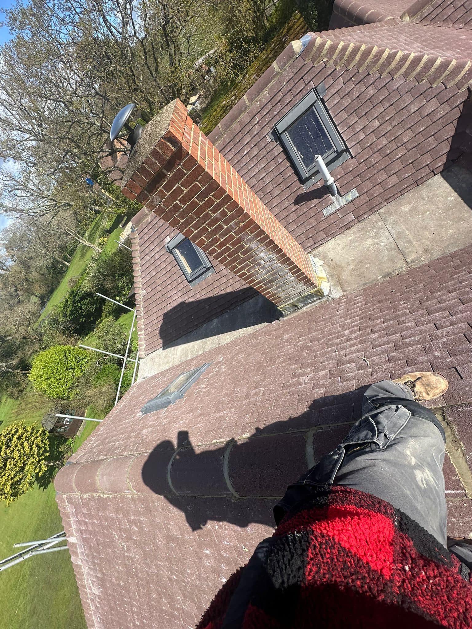 Lead flashing in Westminster