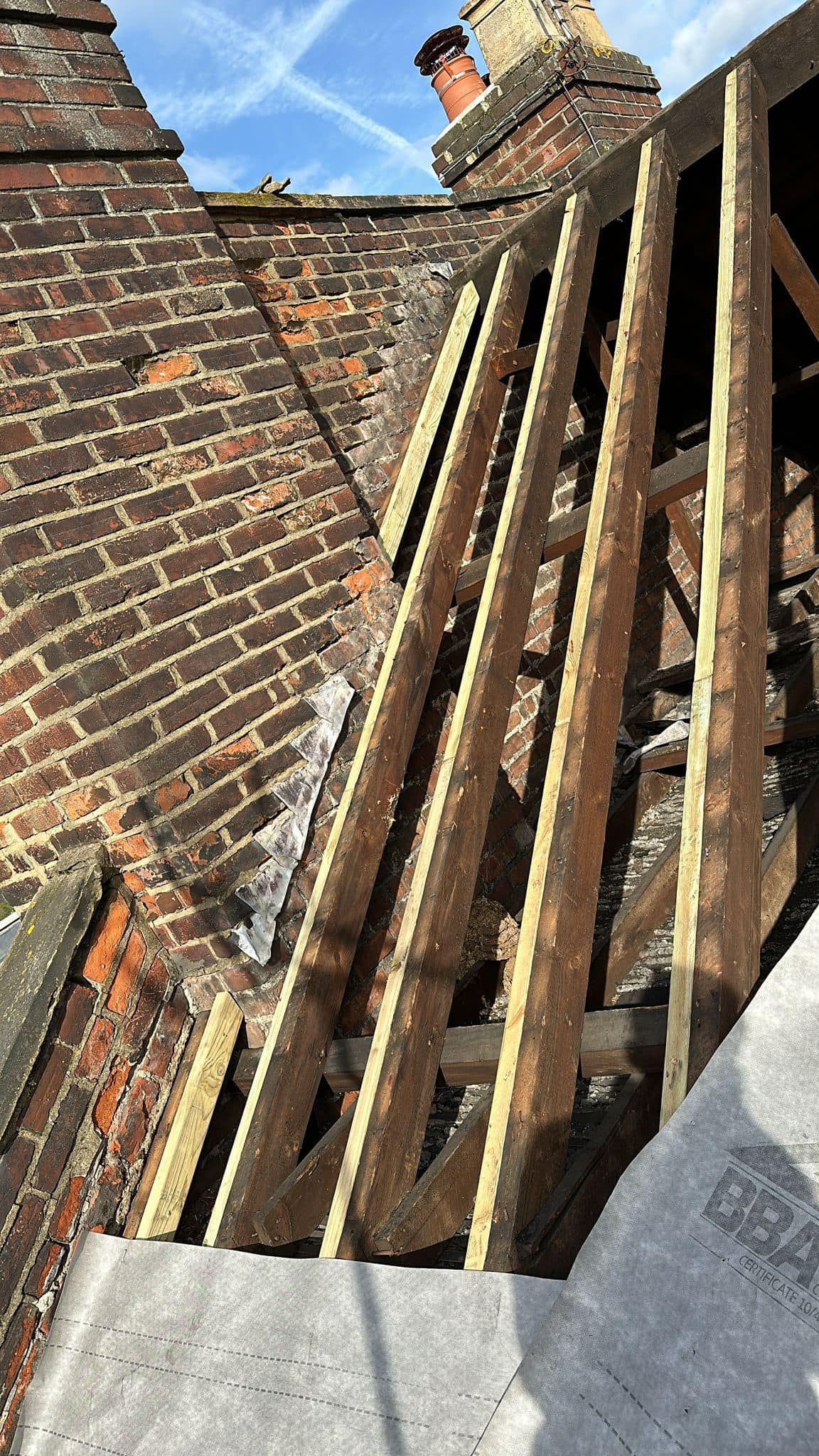 Roof waterproofing in Clapham