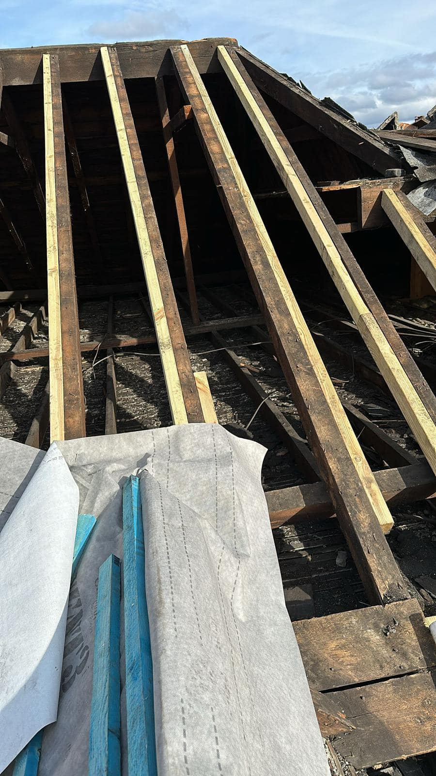 Zinc roofing in Shoreditch