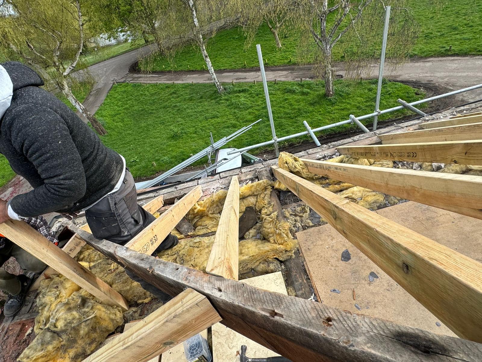 Flat roof replacement in Croydon