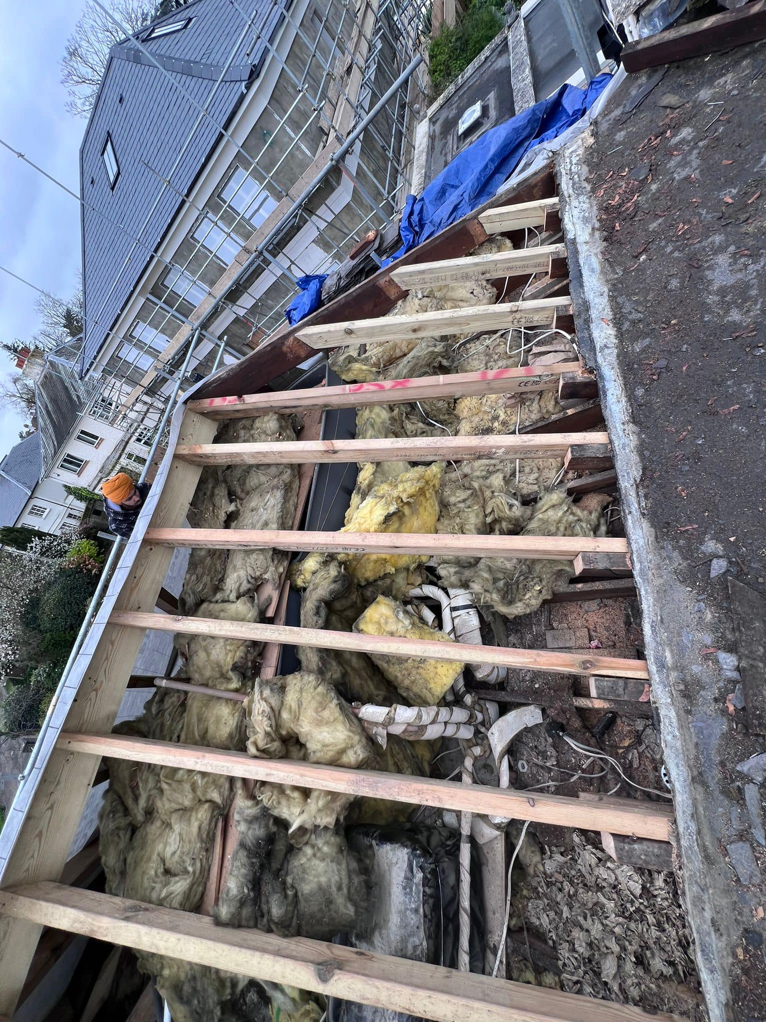 Lead flashing in Westminster