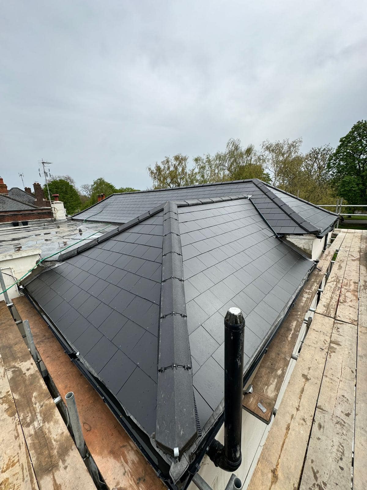 Zinc roofing in Shoreditch