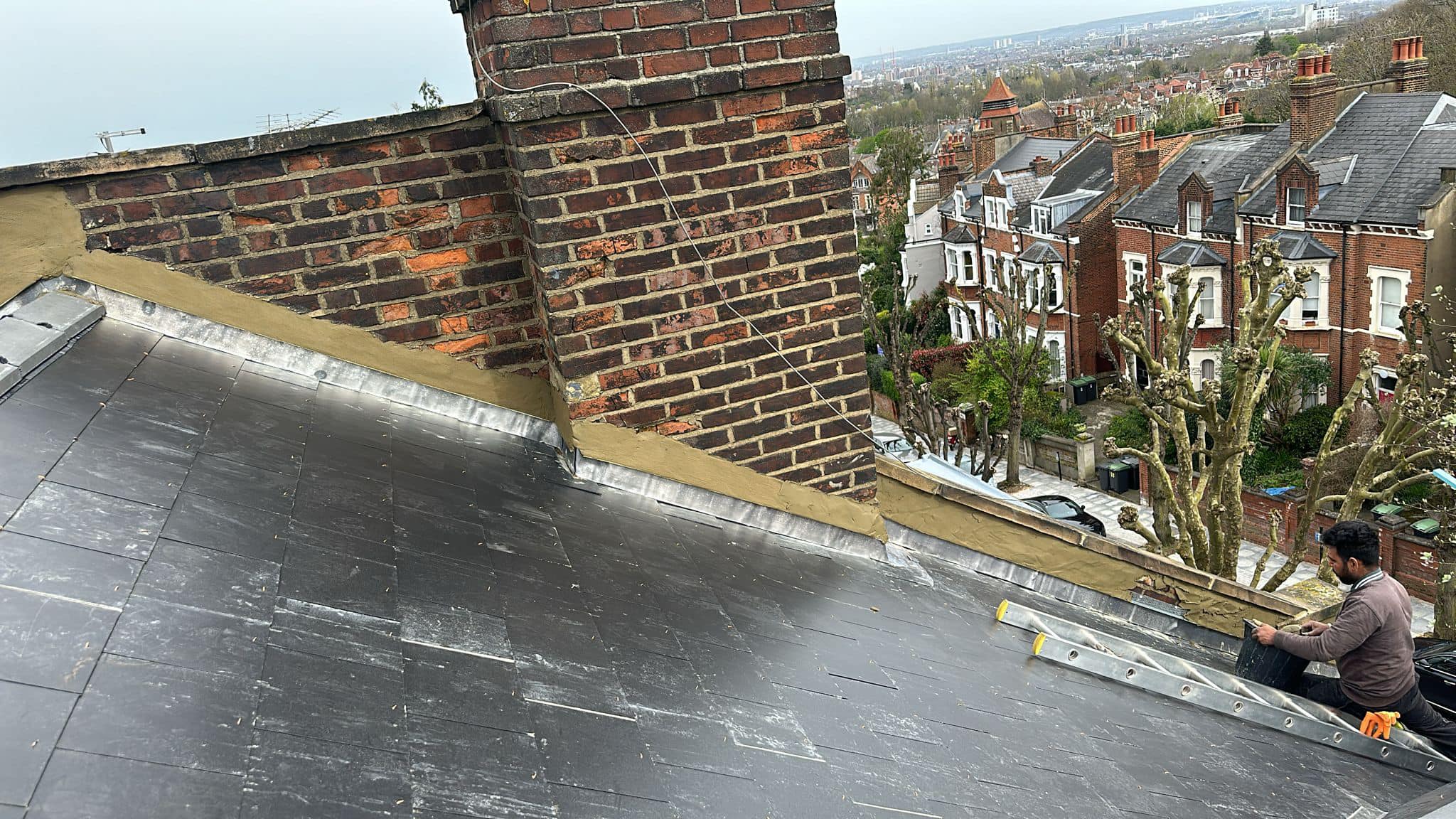Roof survey in Kensington