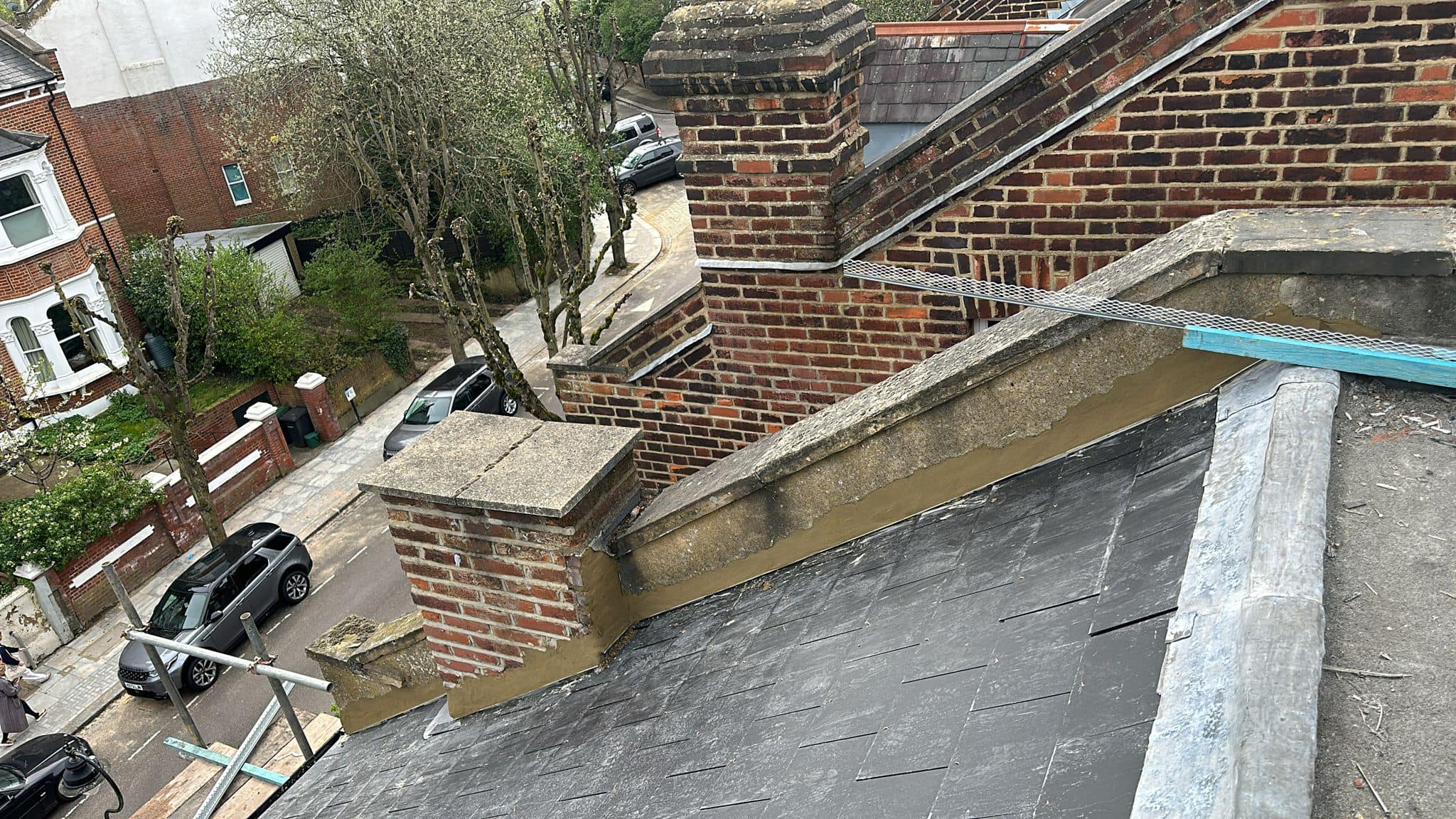 GRP fibreglass roof in Peckham