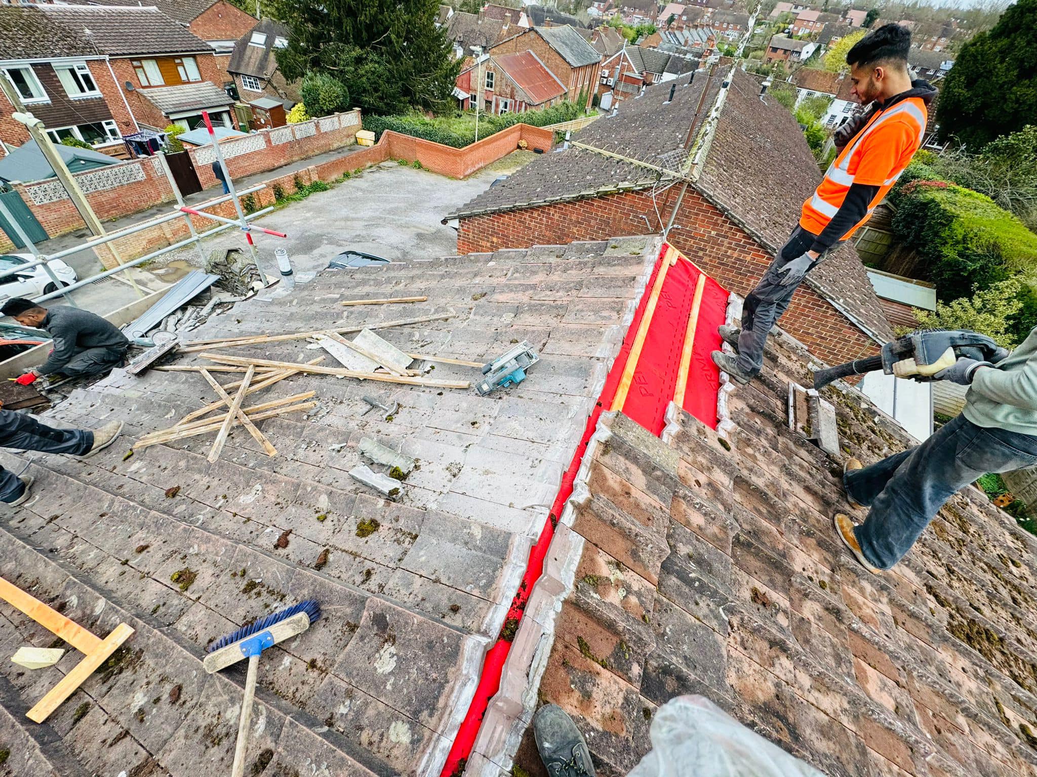 EPDM rubber roof in Stratford
