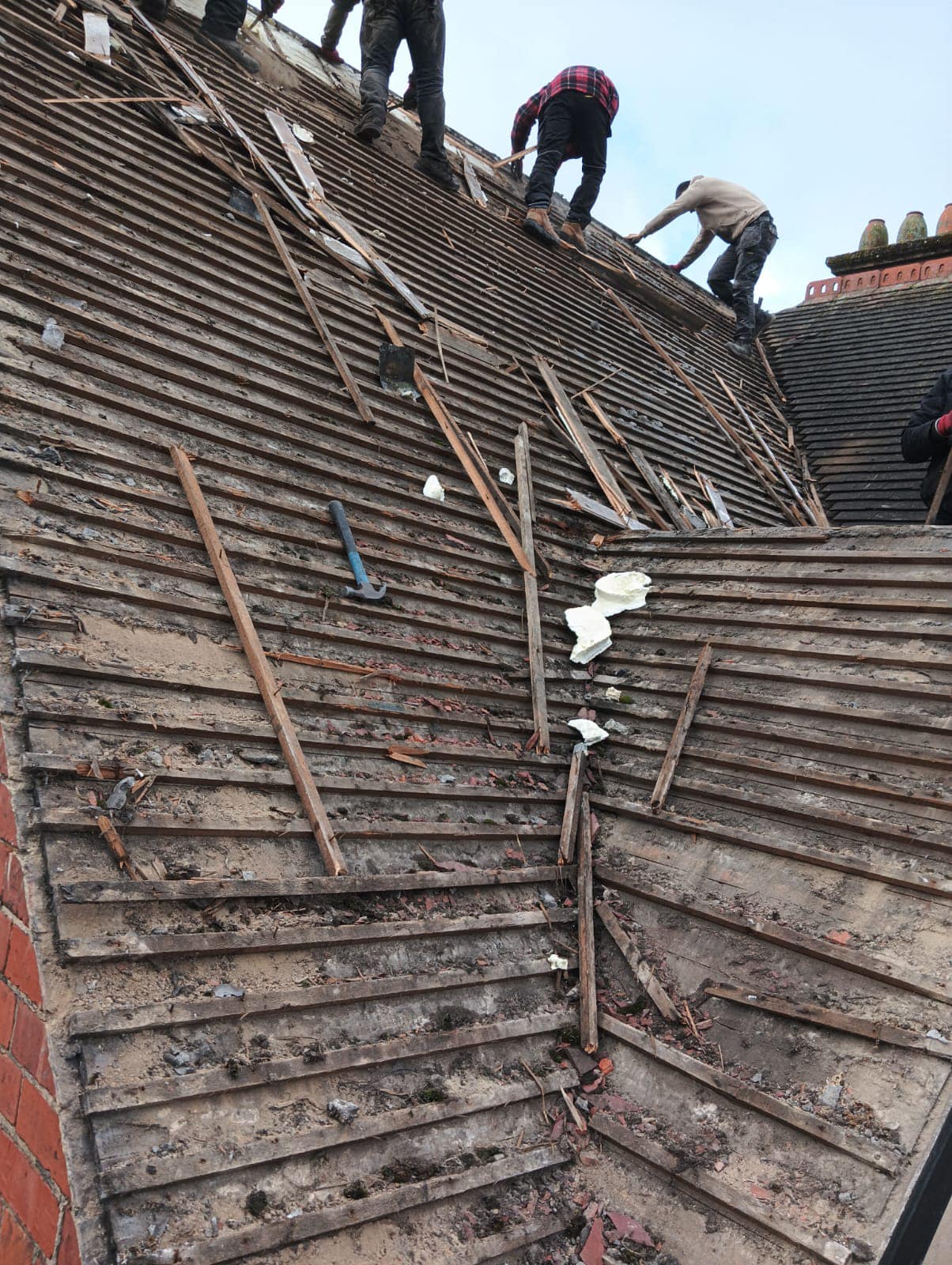 Flat roof replacement in Croydon