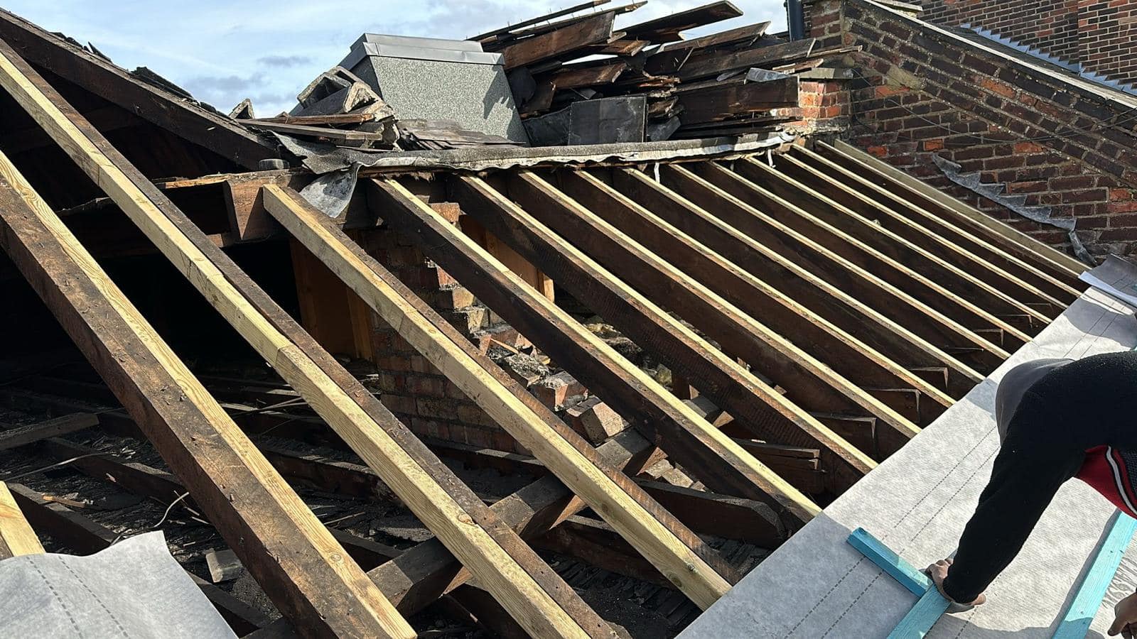 Roof survey in Kensington