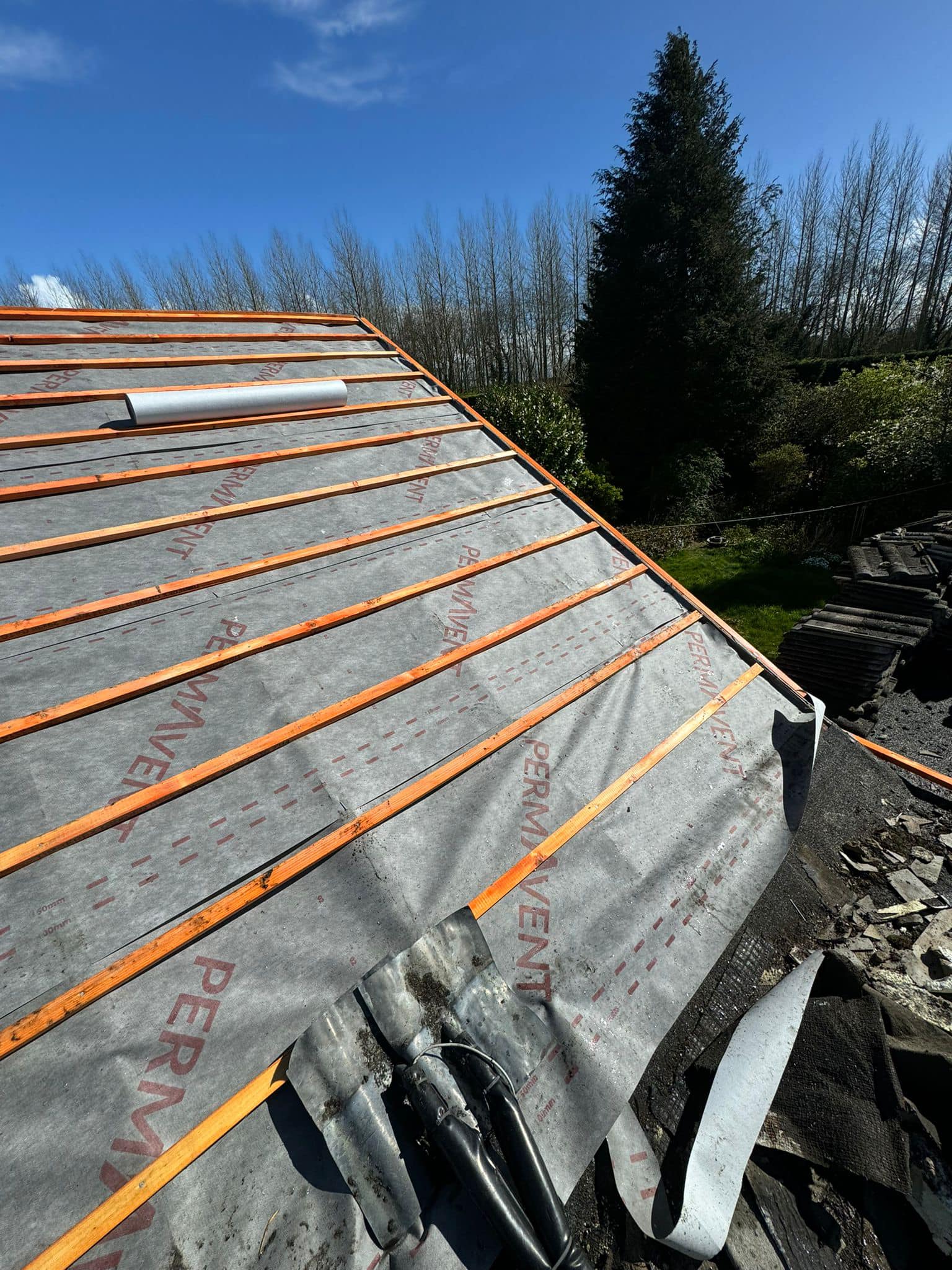 Lead flashing in Westminster