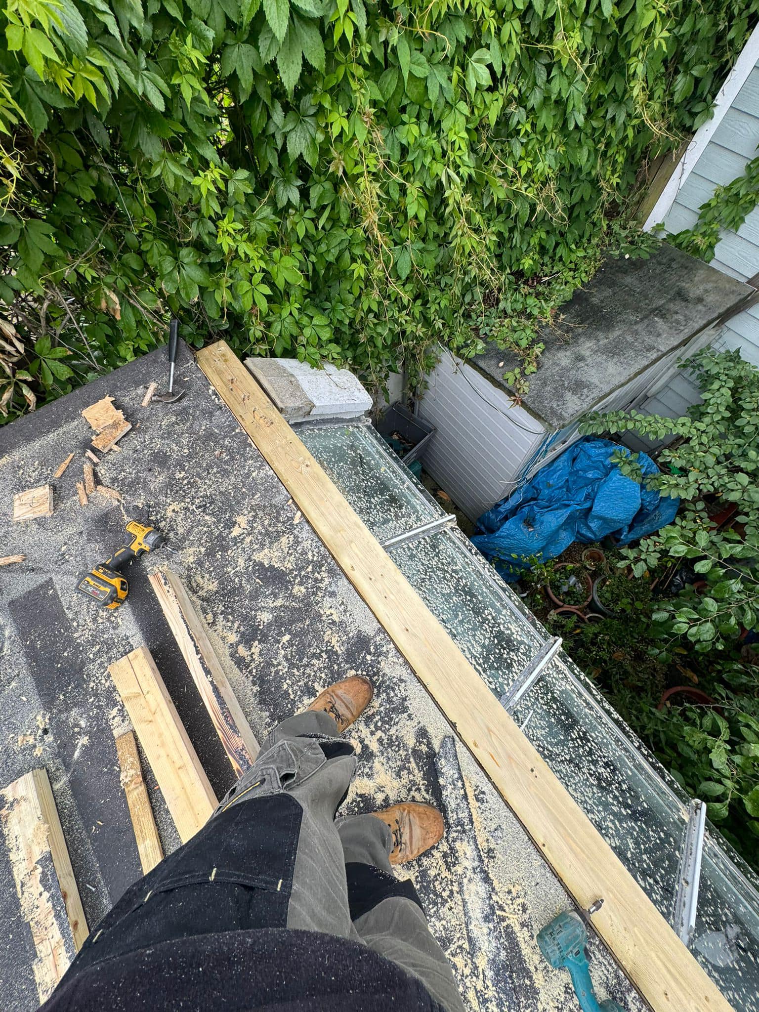 Roof repair completed in Bermondsey, South London