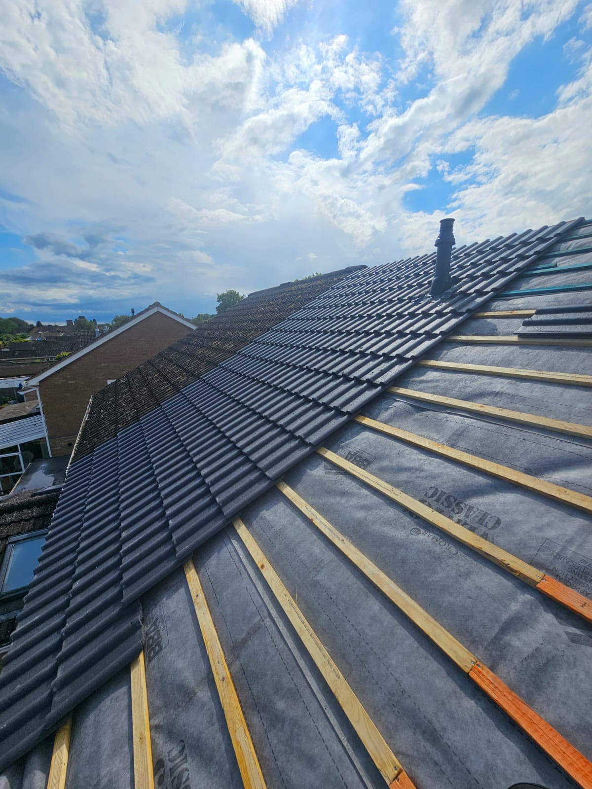 Roof repair completed in Bermondsey, South London