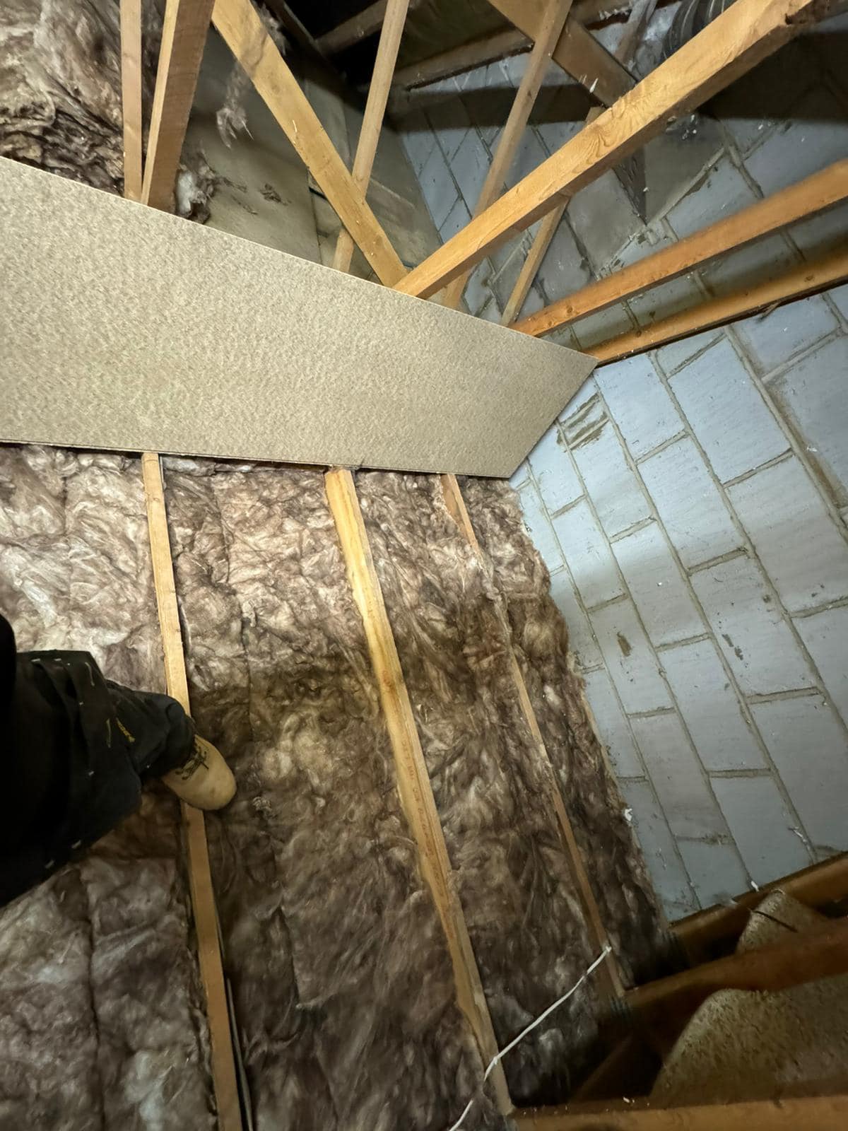 Professional roofers working on a property in London - KS Roof Master