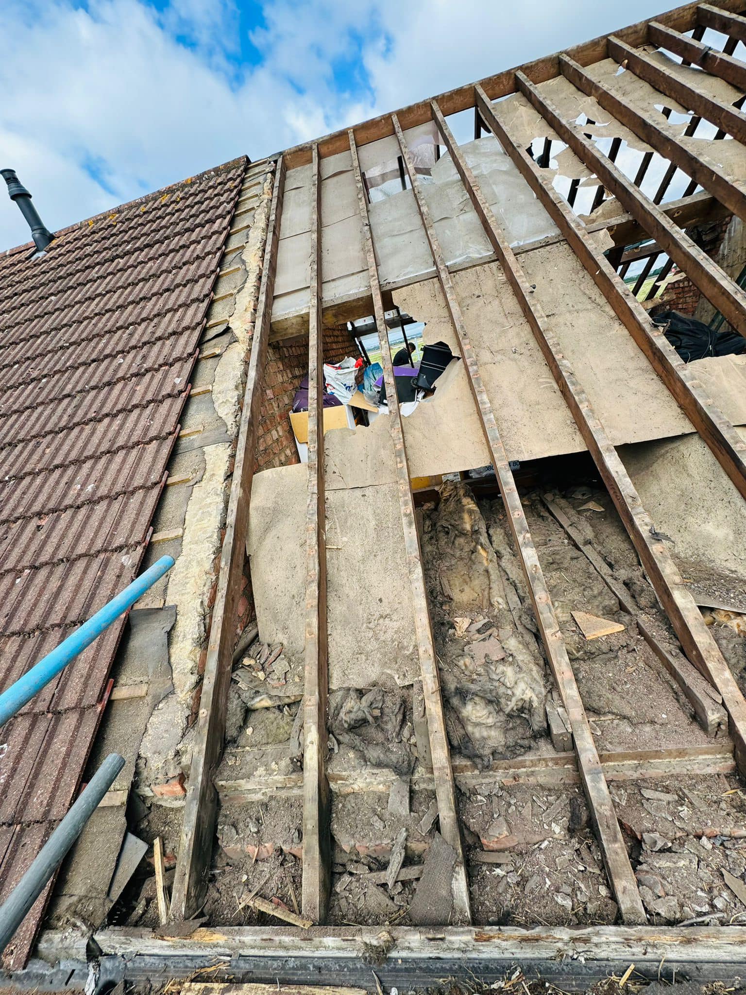 GRP fibreglass roof in Peckham